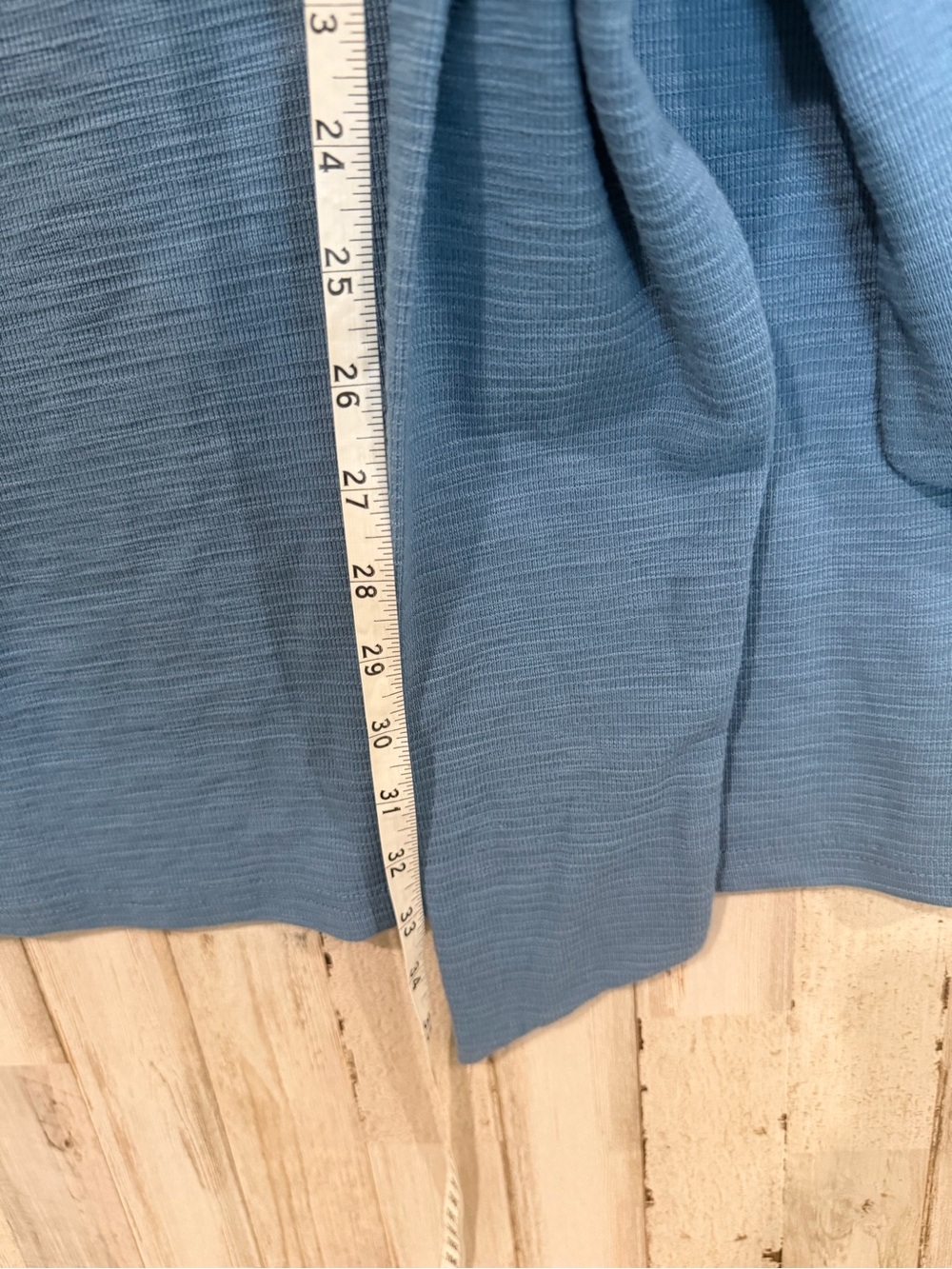 Women’s Blue Tie-Waist Dress - Picture 3 of 10